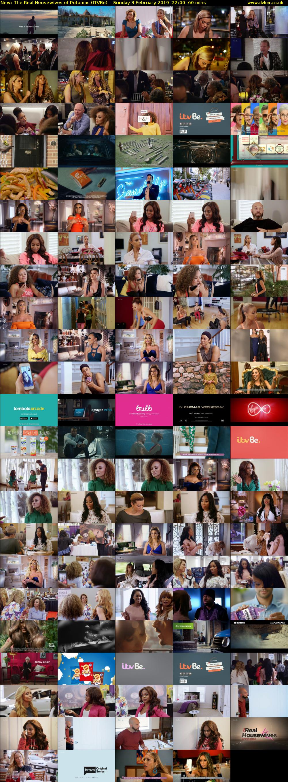 The Real Housewives of Potomac (ITVBe) Sunday 3 February 2019 22:00 - 23:00