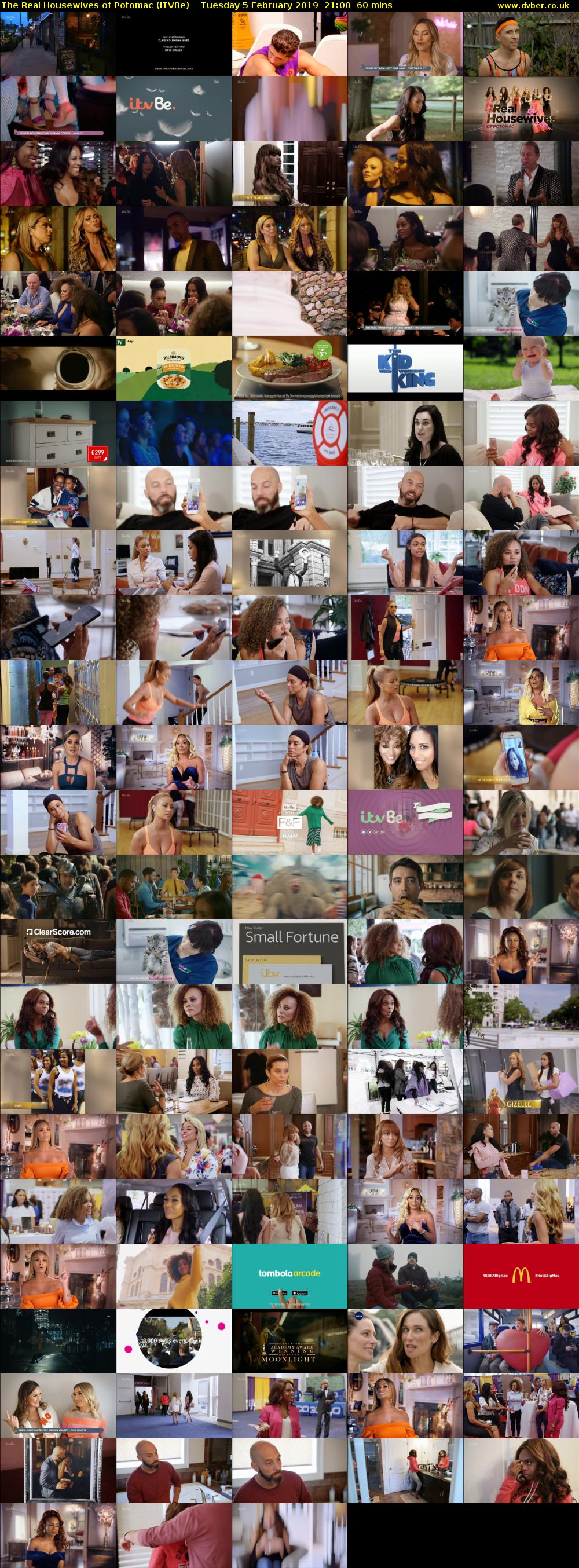 The Real Housewives of Potomac (ITVBe) Tuesday 5 February 2019 21:00 - 22:00