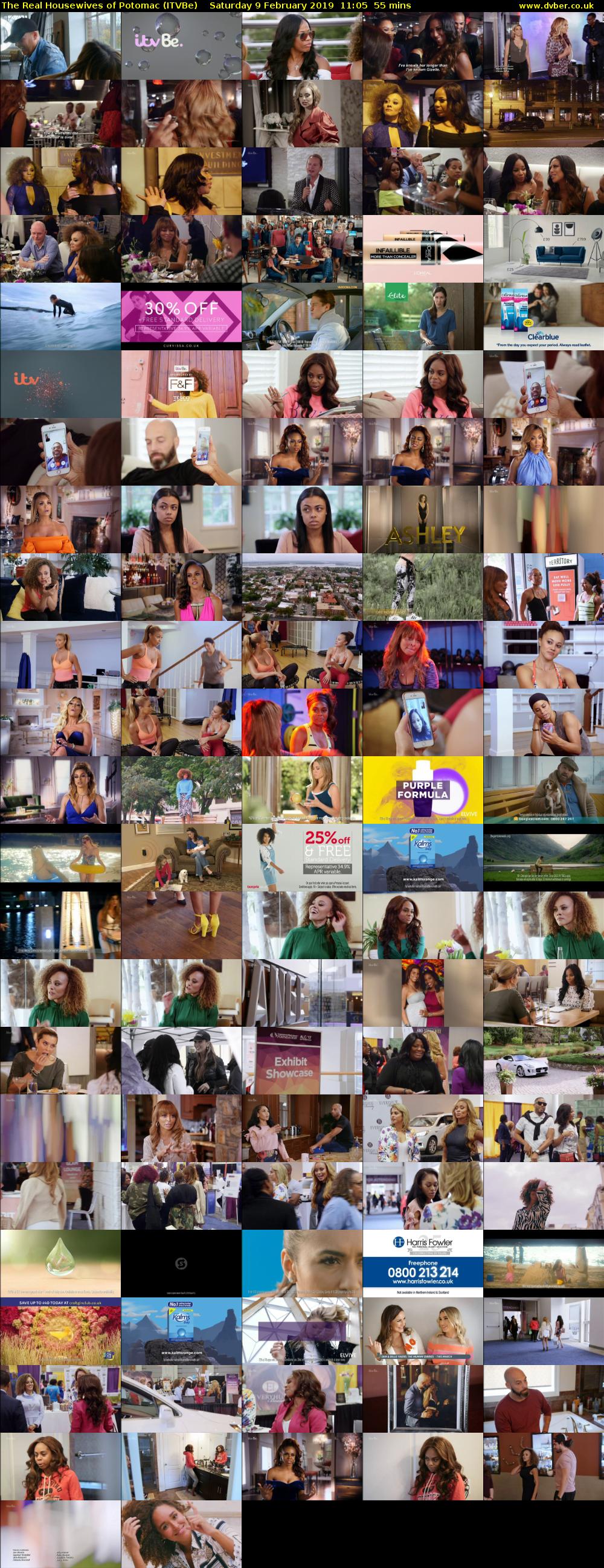 The Real Housewives of Potomac (ITVBe) Saturday 9 February 2019 11:05 - 12:00