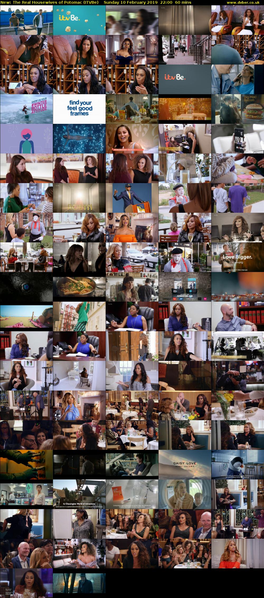 The Real Housewives of Potomac (ITVBe) Sunday 10 February 2019 22:00 - 23:00