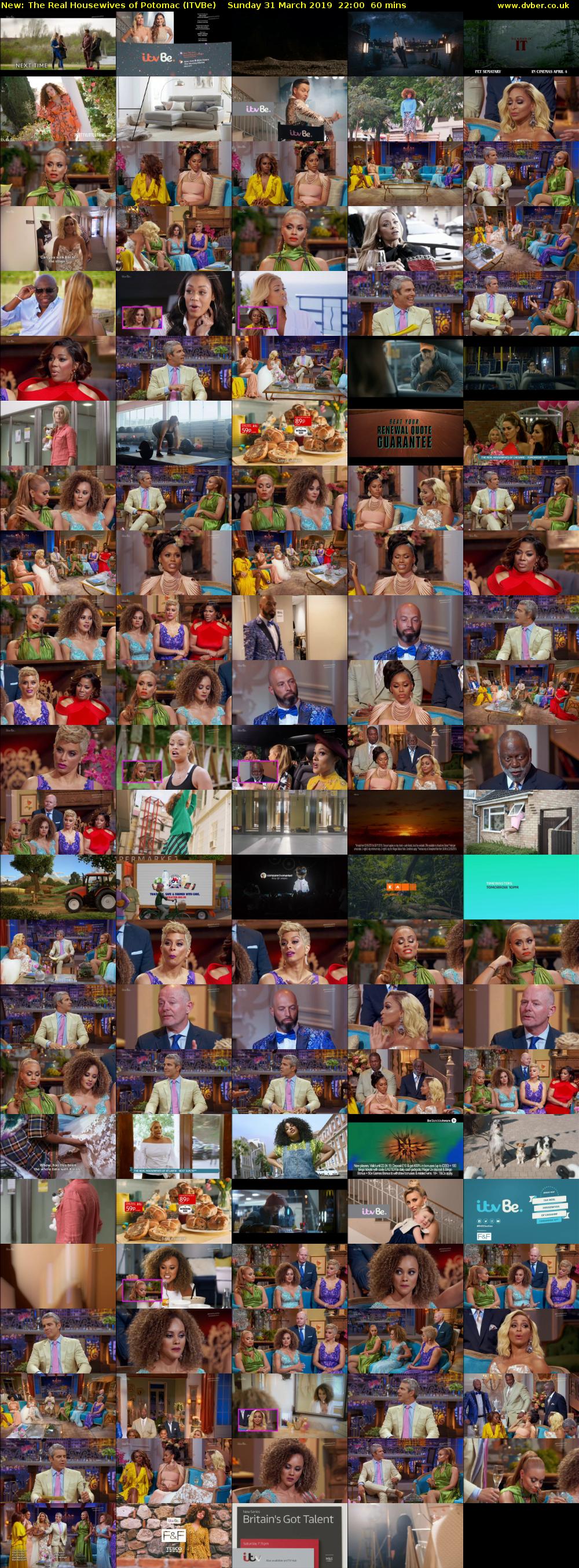 The Real Housewives of Potomac (ITVBe) Sunday 31 March 2019 22:00 - 23:00