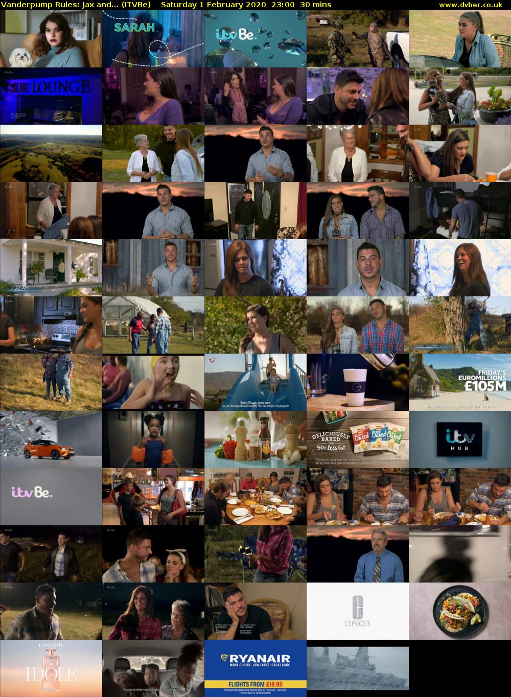 Vanderpump Rules: Jax and... (ITVBe) Saturday 1 February 2020 23:00 - 23:30