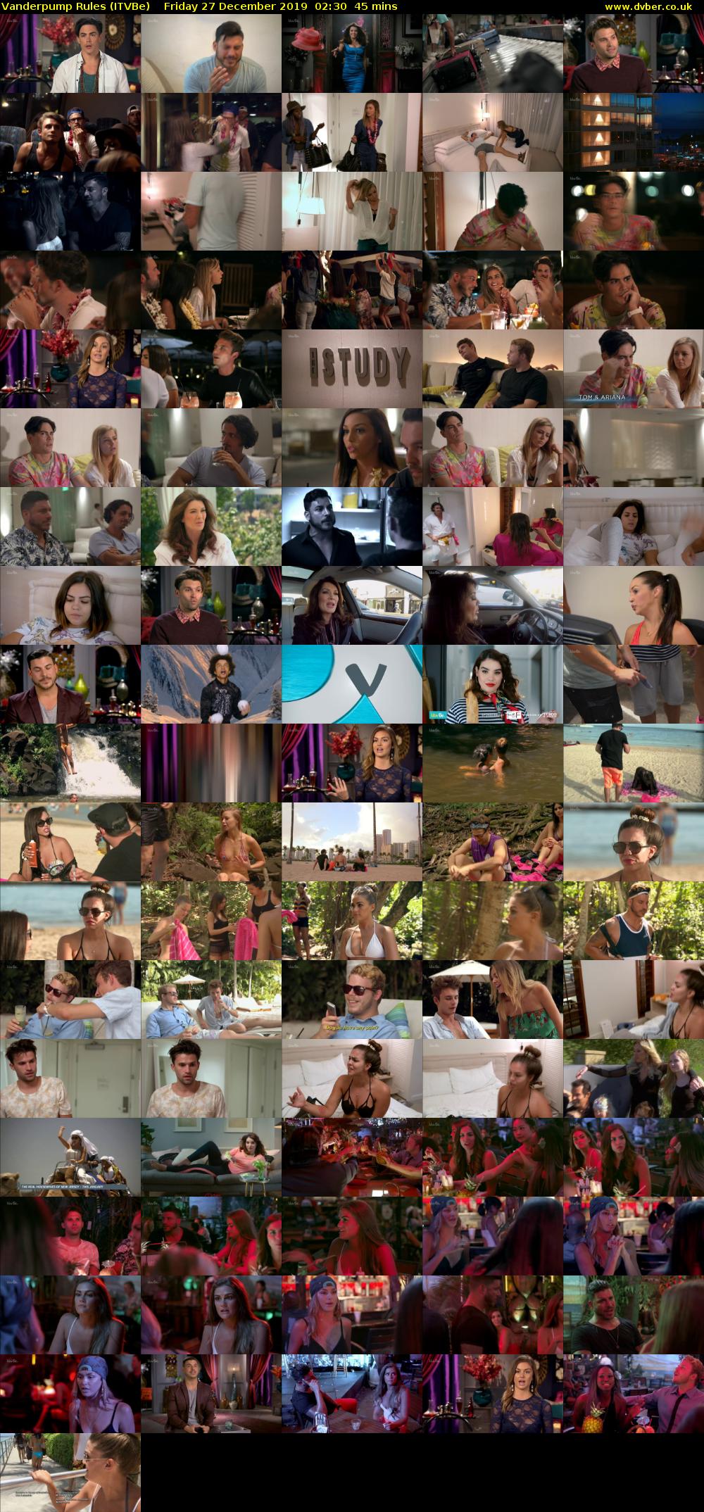 Vanderpump Rules (ITVBe) Friday 27 December 2019 02:30 - 03:15