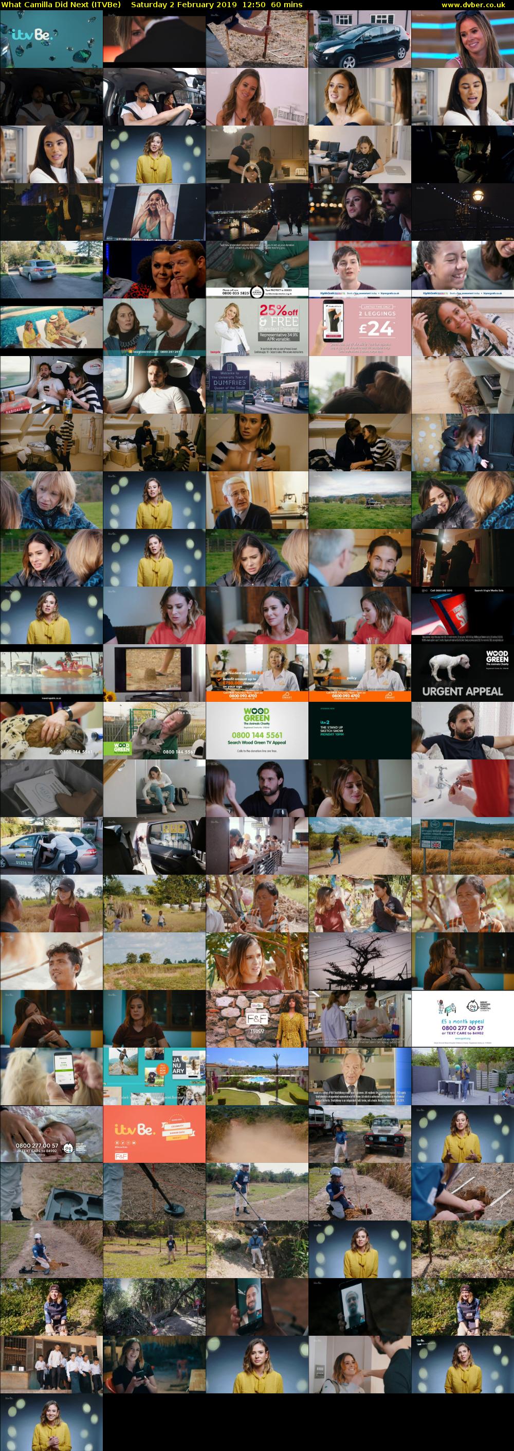 What Camilla Did Next (ITVBe) Saturday 2 February 2019 12:50 - 13:50