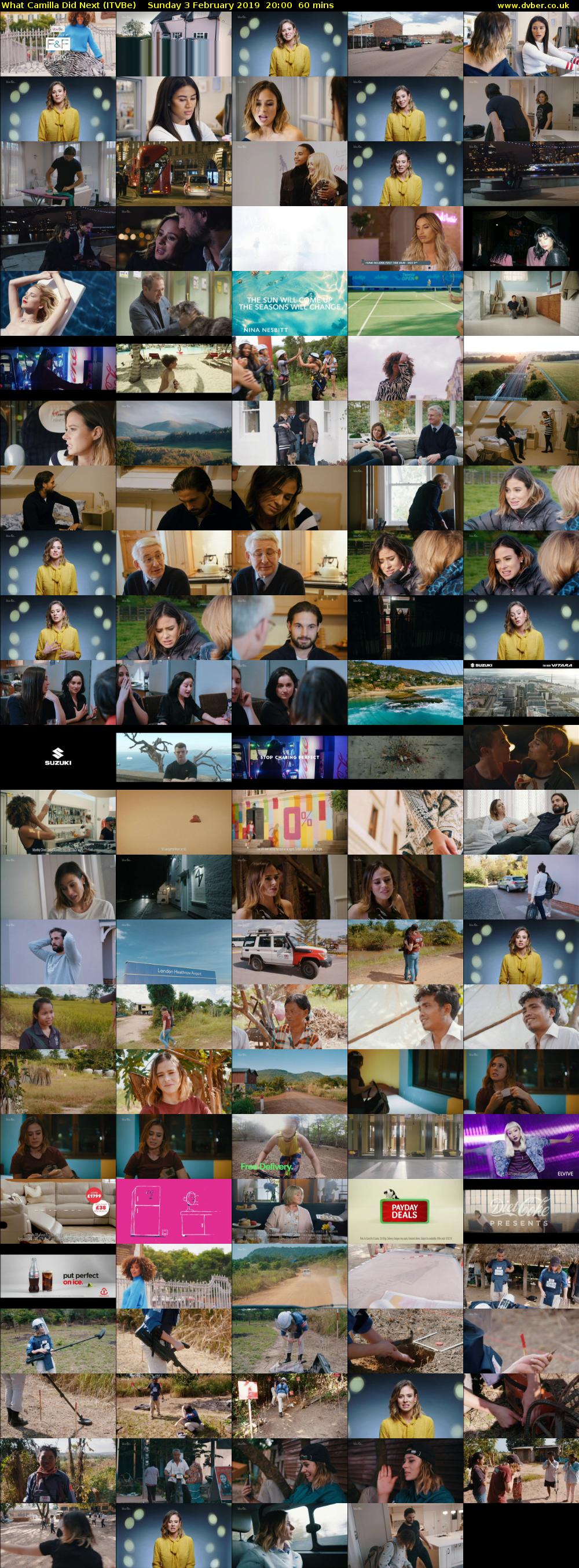 What Camilla Did Next (ITVBe) Sunday 3 February 2019 20:00 - 21:00