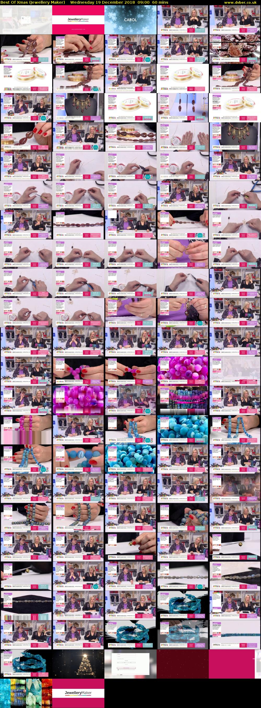 Best Of Xmas (Jewellery Maker) Wednesday 19 December 2018 09:00 - 10:00