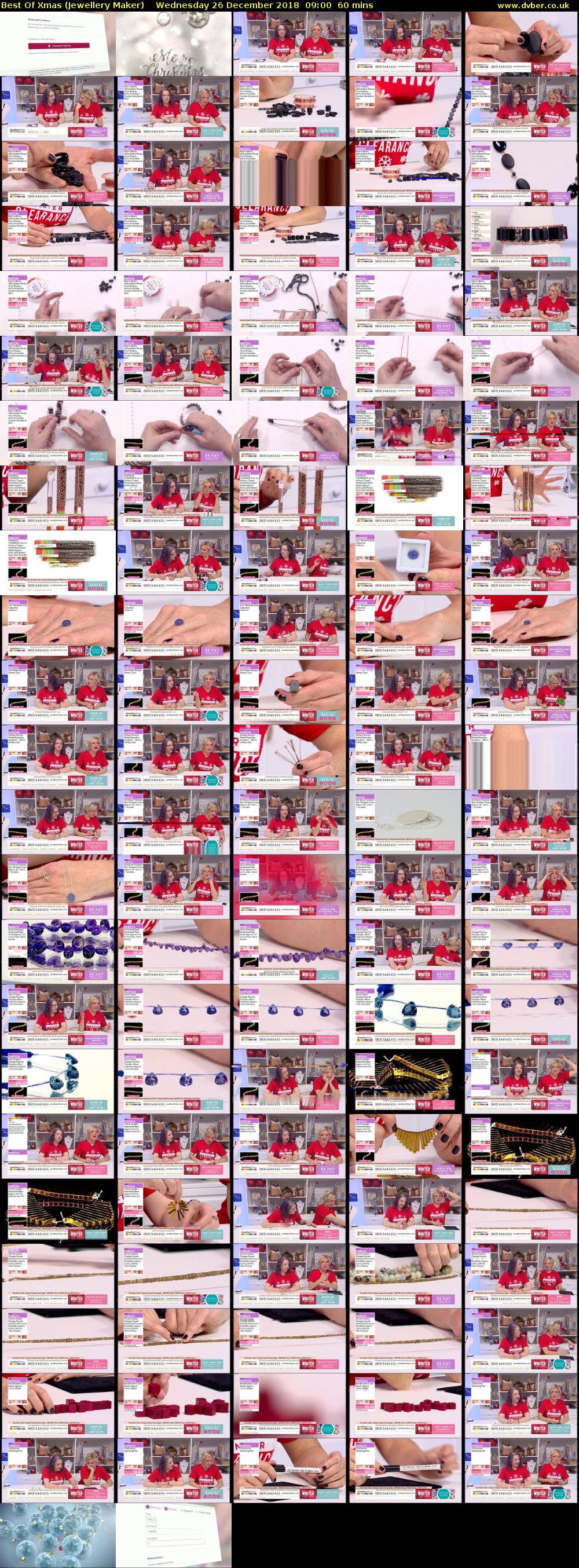 Best Of Xmas (Jewellery Maker) Wednesday 26 December 2018 09:00 - 10:00