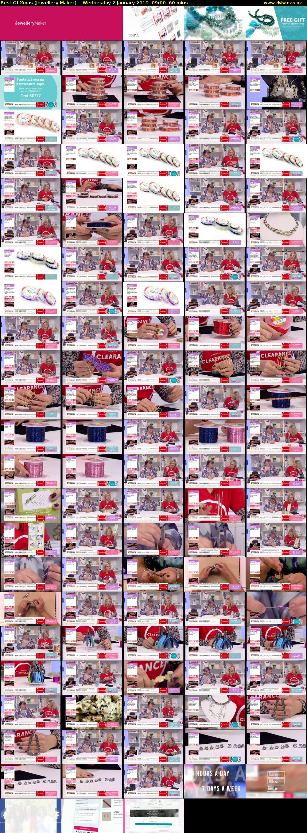 Best Of Xmas (Jewellery Maker) Wednesday 2 January 2019 09:00 - 10:00