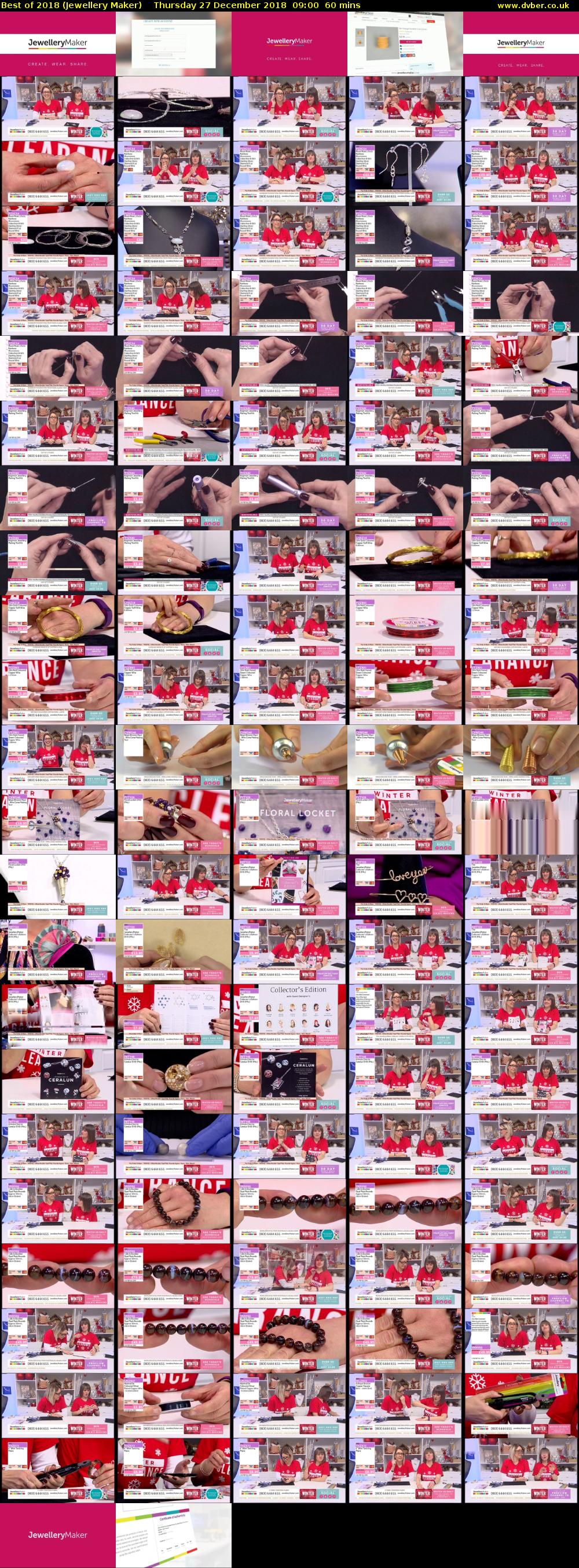 Best of 2018 (Jewellery Maker) Thursday 27 December 2018 09:00 - 10:00