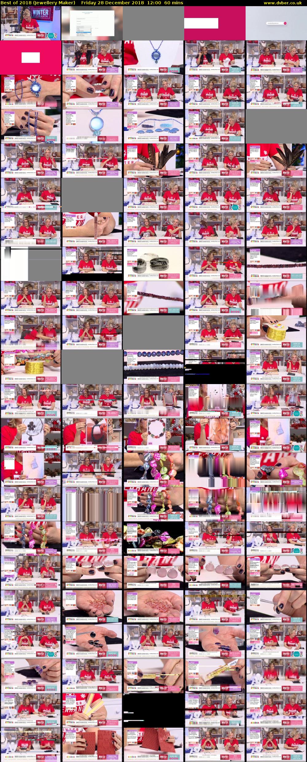 Best of 2018 (Jewellery Maker) Friday 28 December 2018 12:00 - 13:00