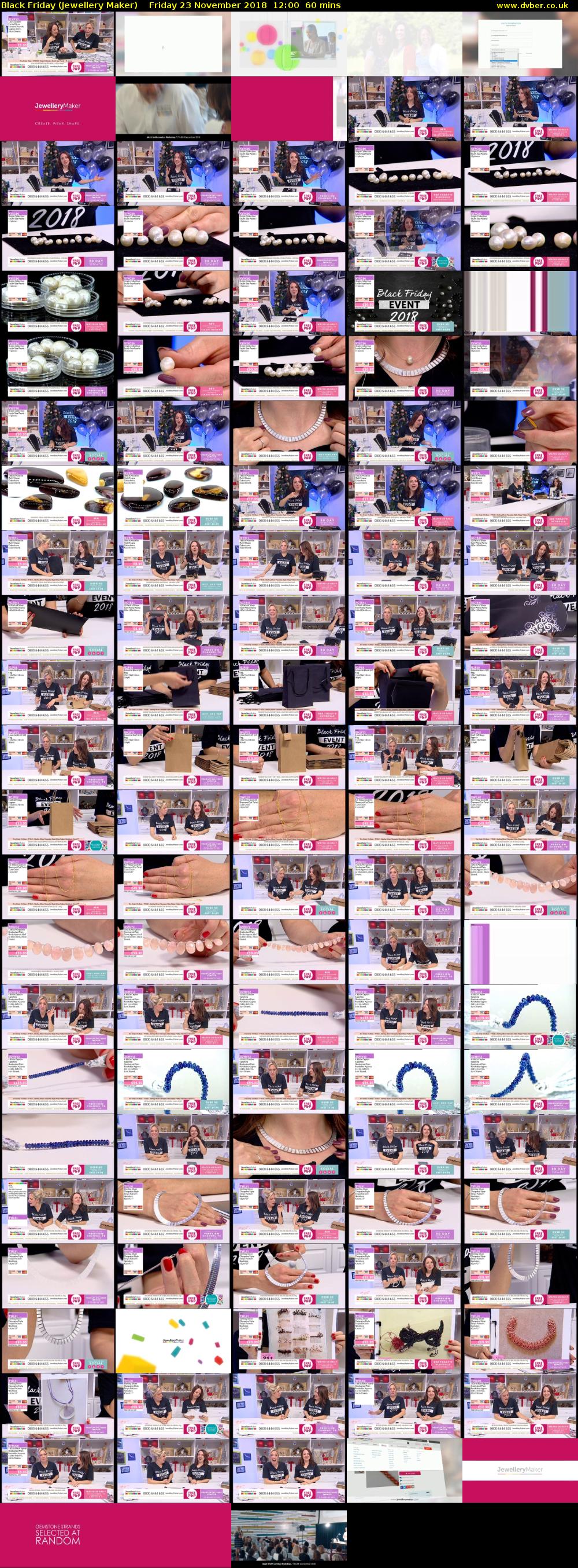 Black Friday (Jewellery Maker) Friday 23 November 2018 12:00 - 13:00