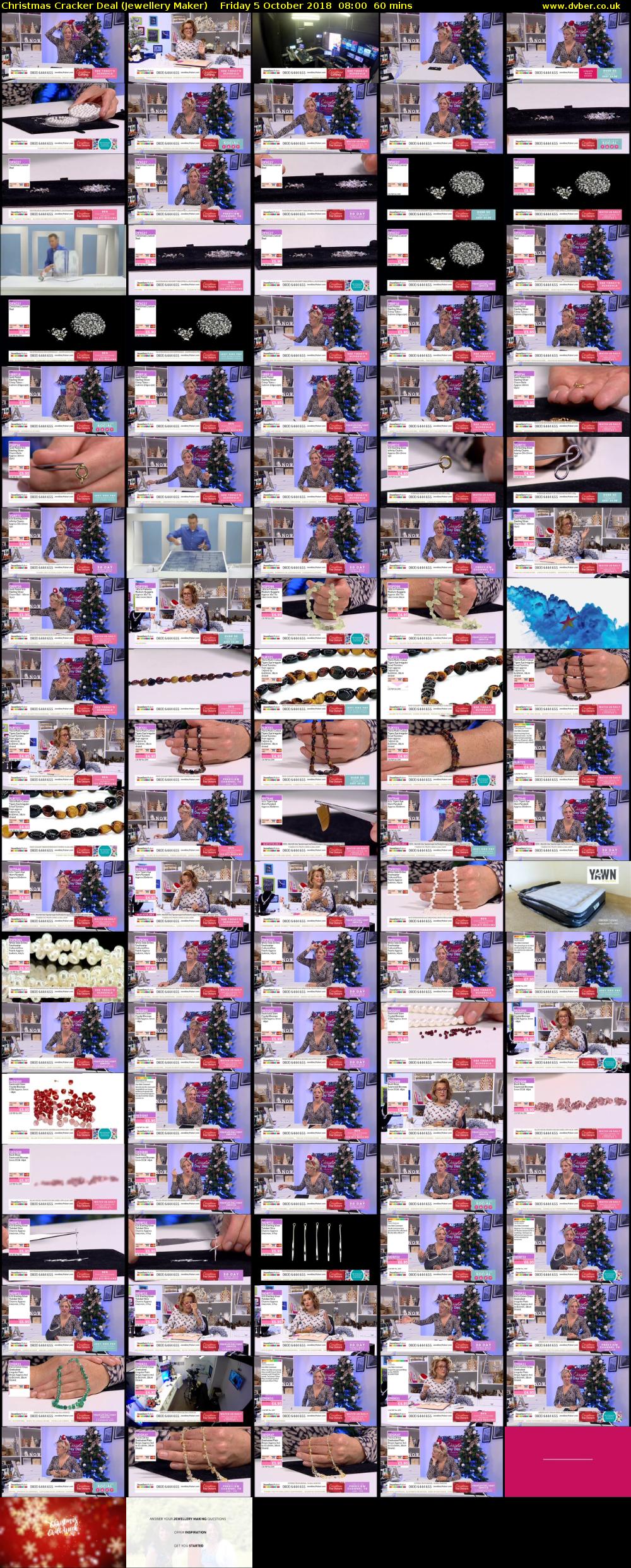 Christmas Cracker Deal (Jewellery Maker) Friday 5 October 2018 08:00 - 09:00