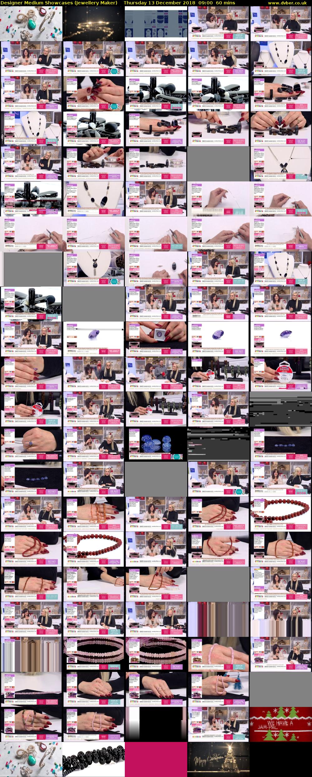 Designer Medium Showcases (Jewellery Maker) Thursday 13 December 2018 09:00 - 10:00