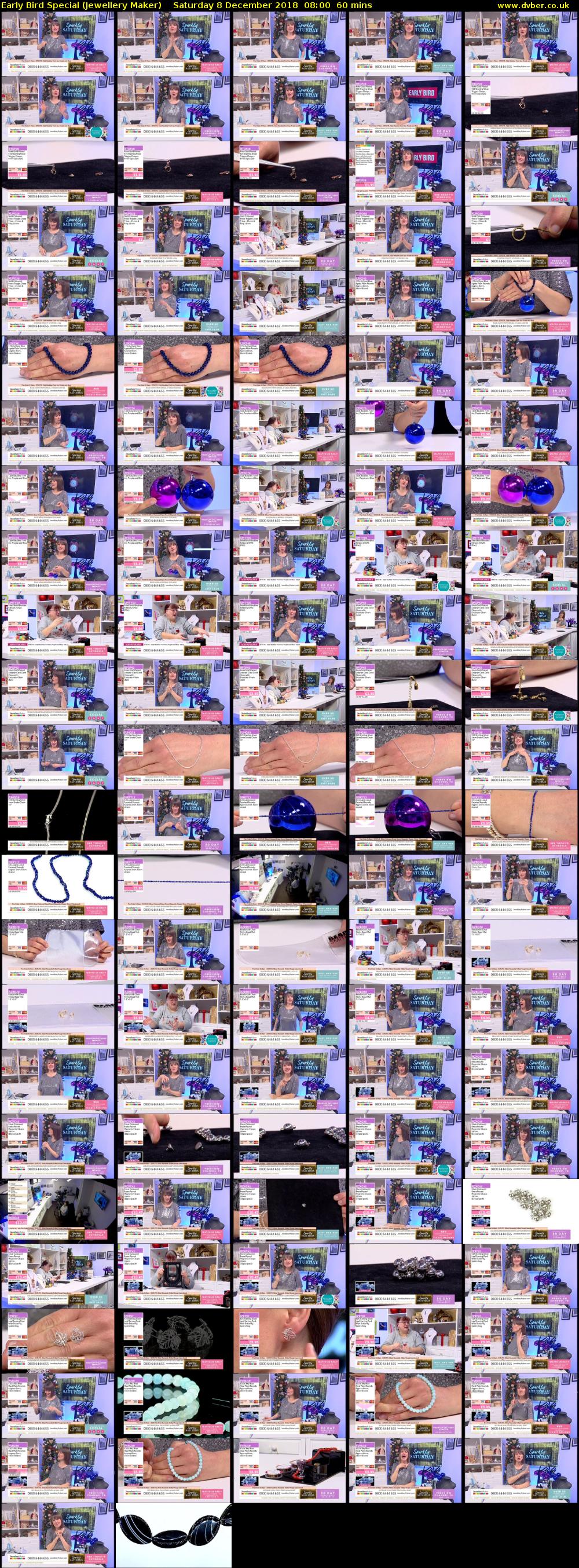 Early Bird Special (Jewellery Maker) Saturday 8 December 2018 08:00 - 09:00