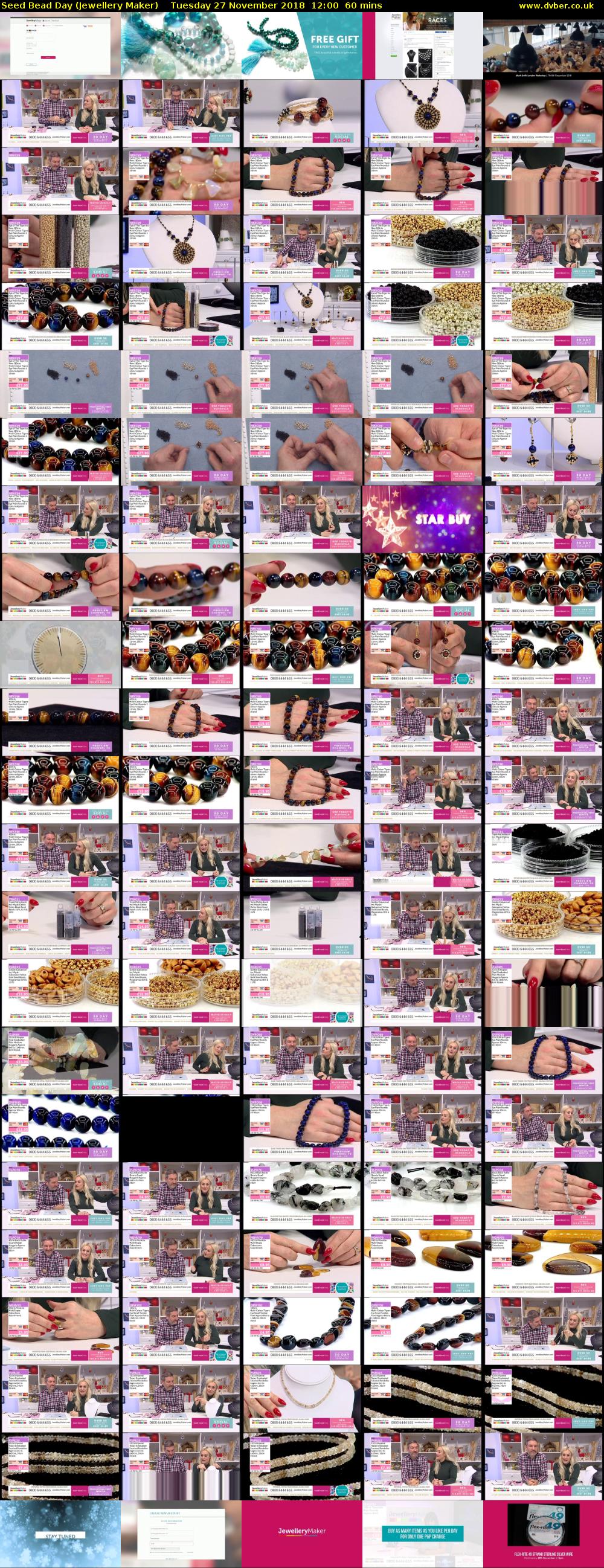 Seed Bead Day (Jewellery Maker) Tuesday 27 November 2018 12:00 - 13:00