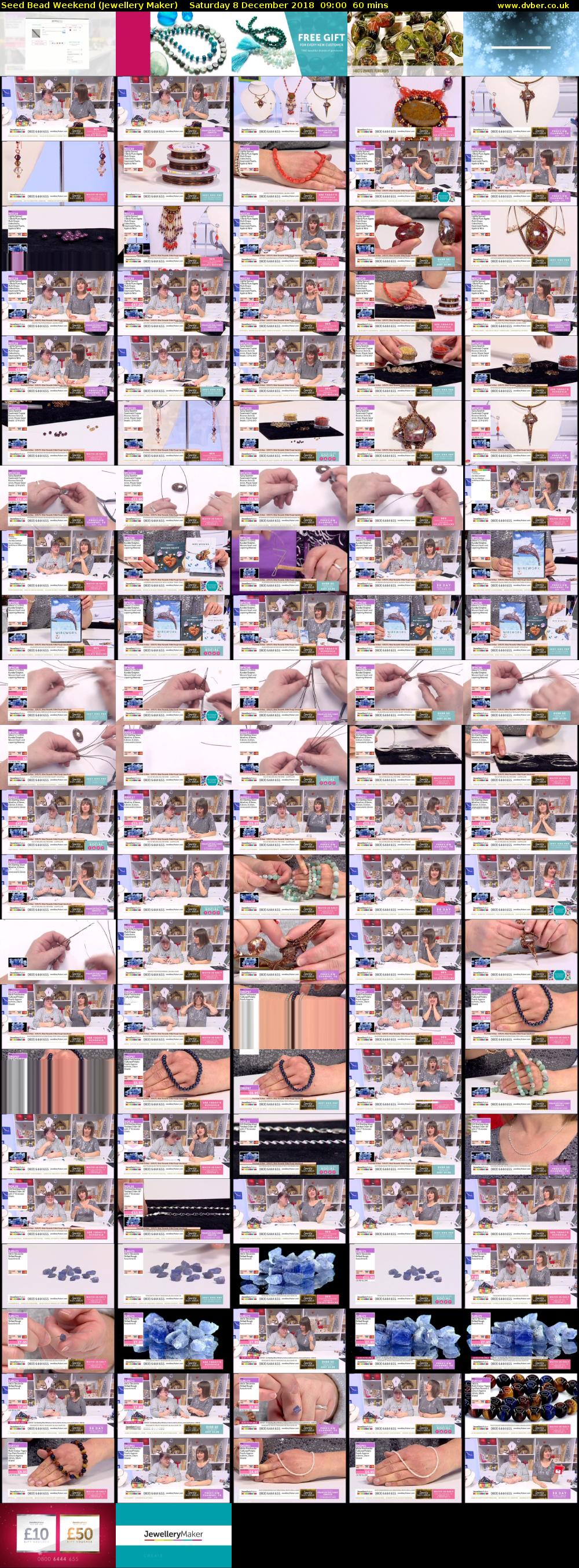 Seed Bead Weekend (Jewellery Maker) Saturday 8 December 2018 09:00 - 10:00