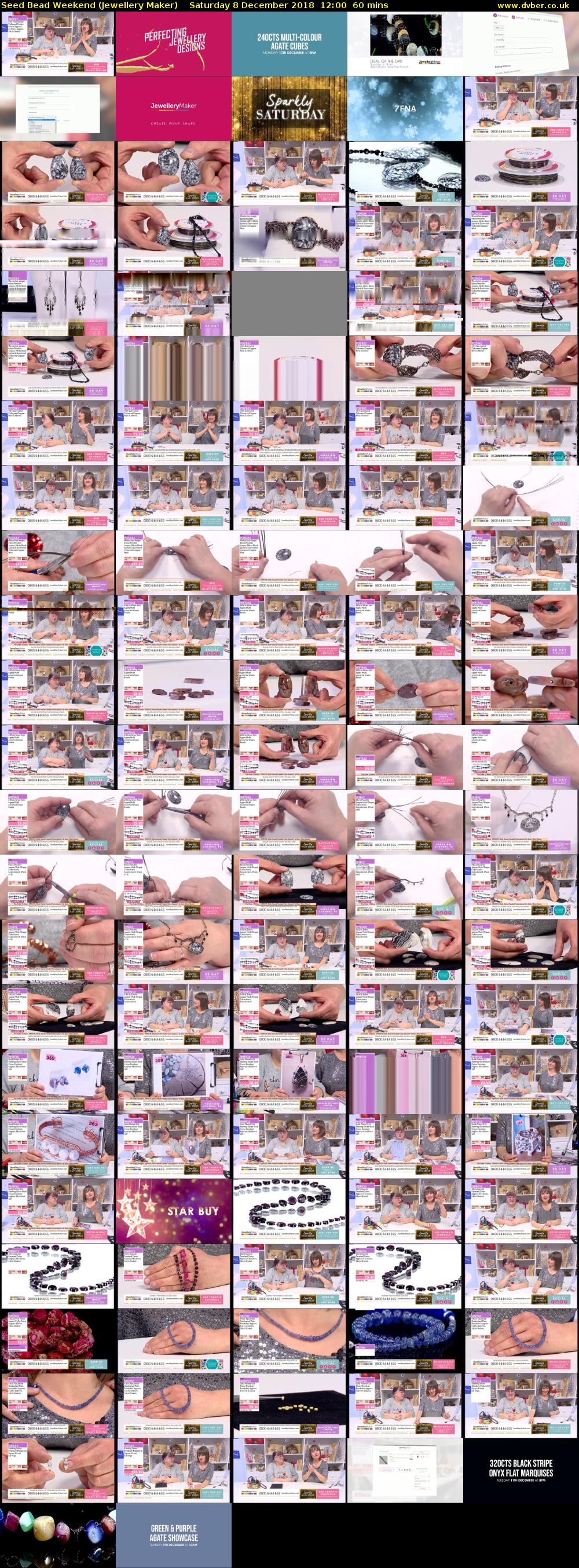 Seed Bead Weekend (Jewellery Maker) Saturday 8 December 2018 12:00 - 13:00