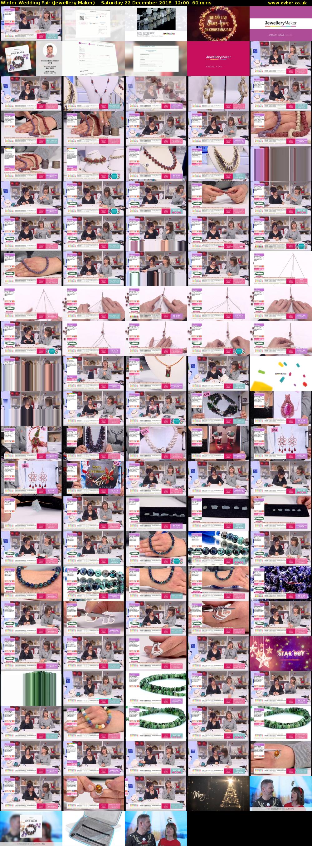 Winter Wedding Fair (Jewellery Maker) Saturday 22 December 2018 12:00 - 13:00