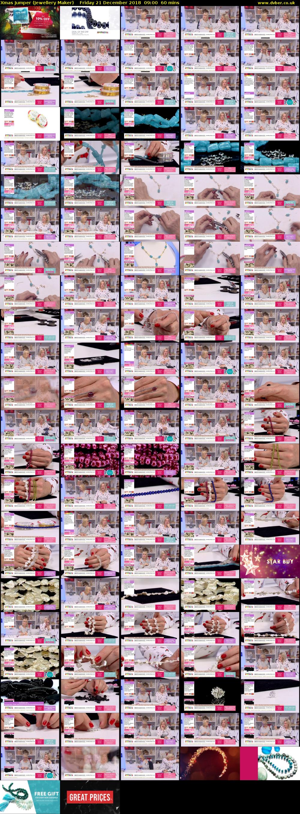 Xmas Jumper (Jewellery Maker) Friday 21 December 2018 09:00 - 10:00