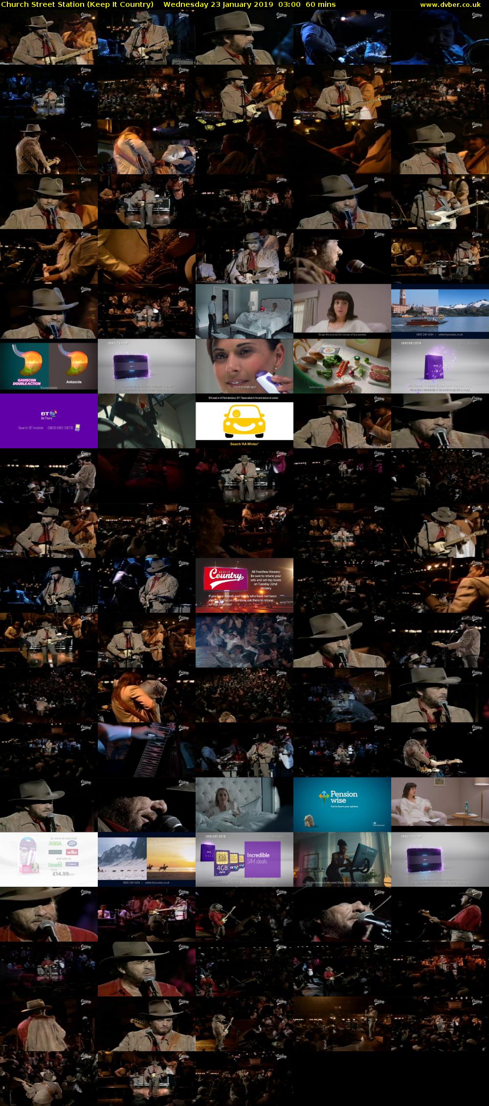 Church Street Station (Keep It Country) Wednesday 23 January 2019 03:00 - 04:00