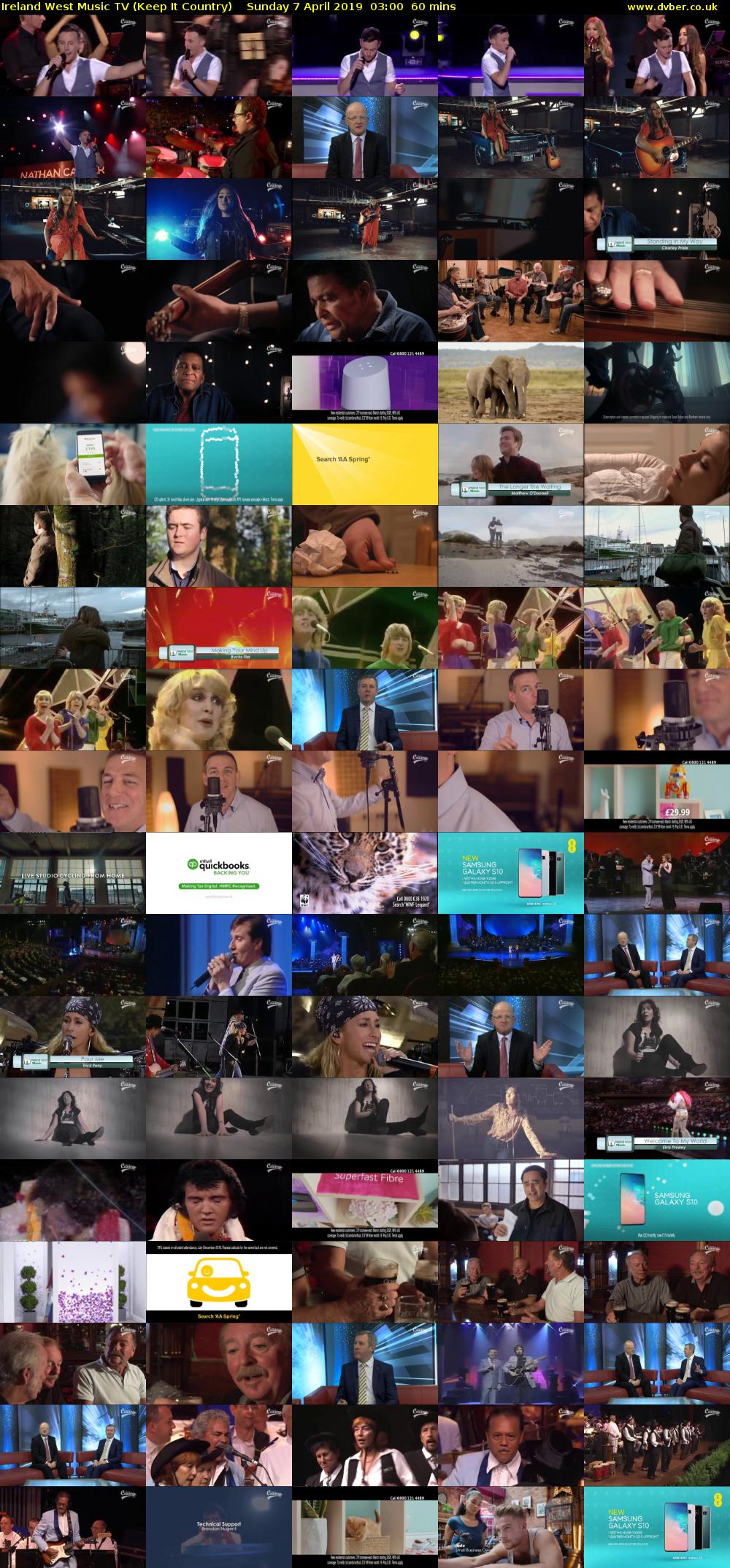 Ireland West Music TV (Keep It Country) Sunday 7 April 2019 03:00 - 04:00
