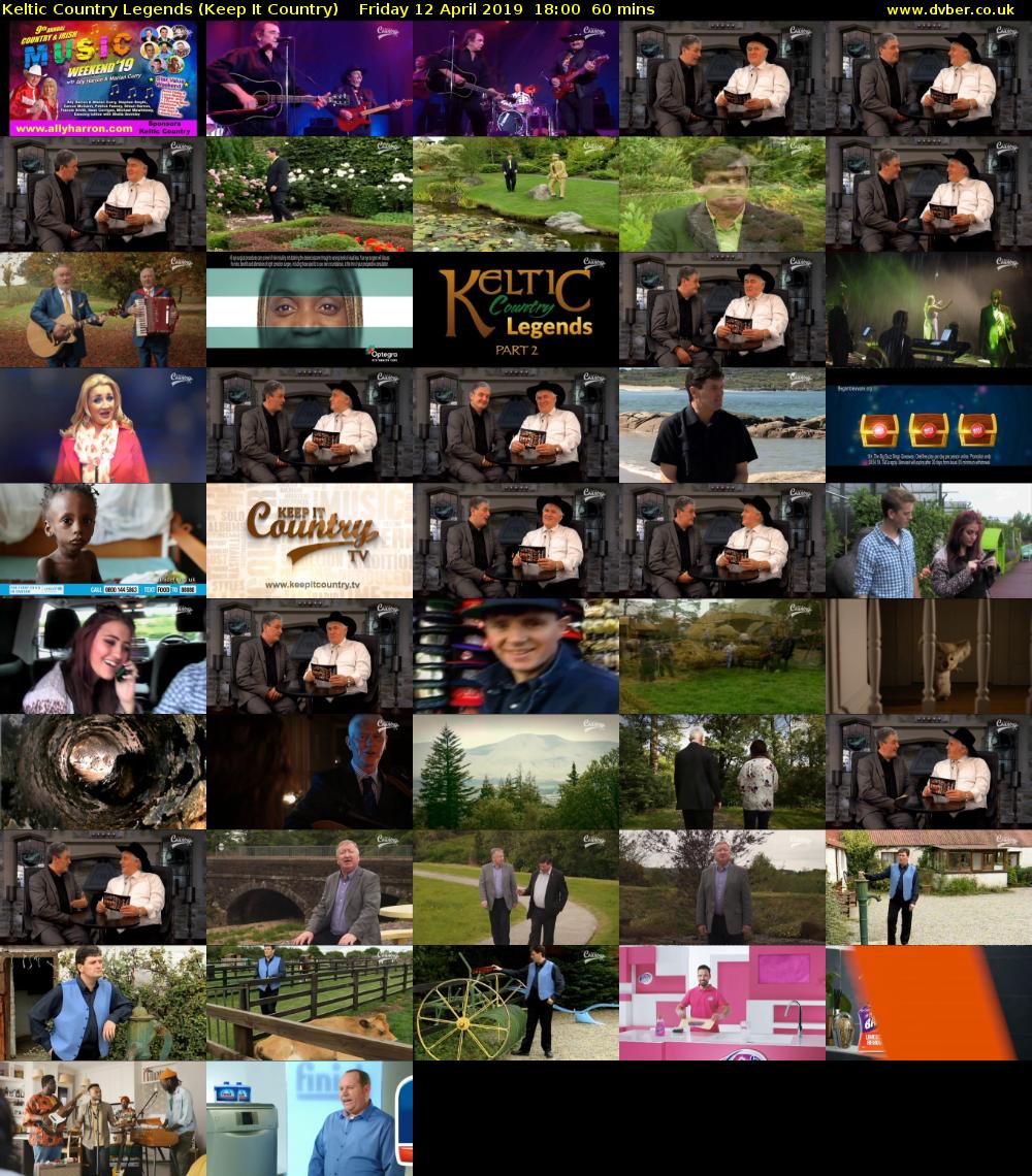 Keltic Country Legends (Keep It Country) Friday 12 April 2019 18:00 - 19:00