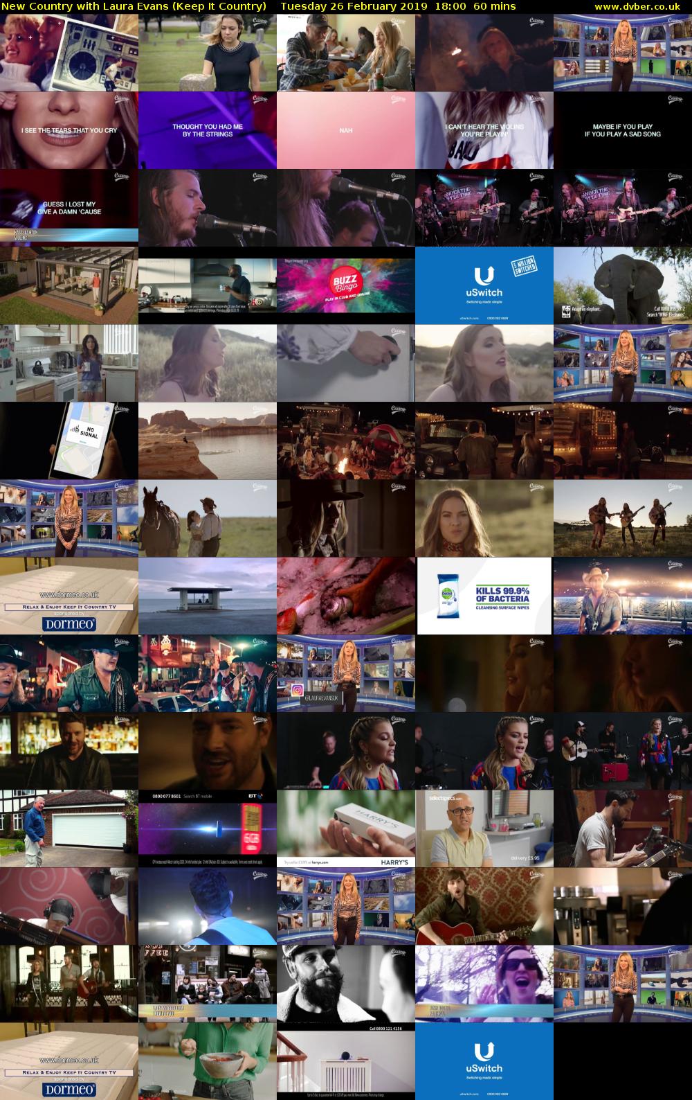 New Country with Laura Evans (Keep It Country) Tuesday 26 February 2019 18:00 - 19:00