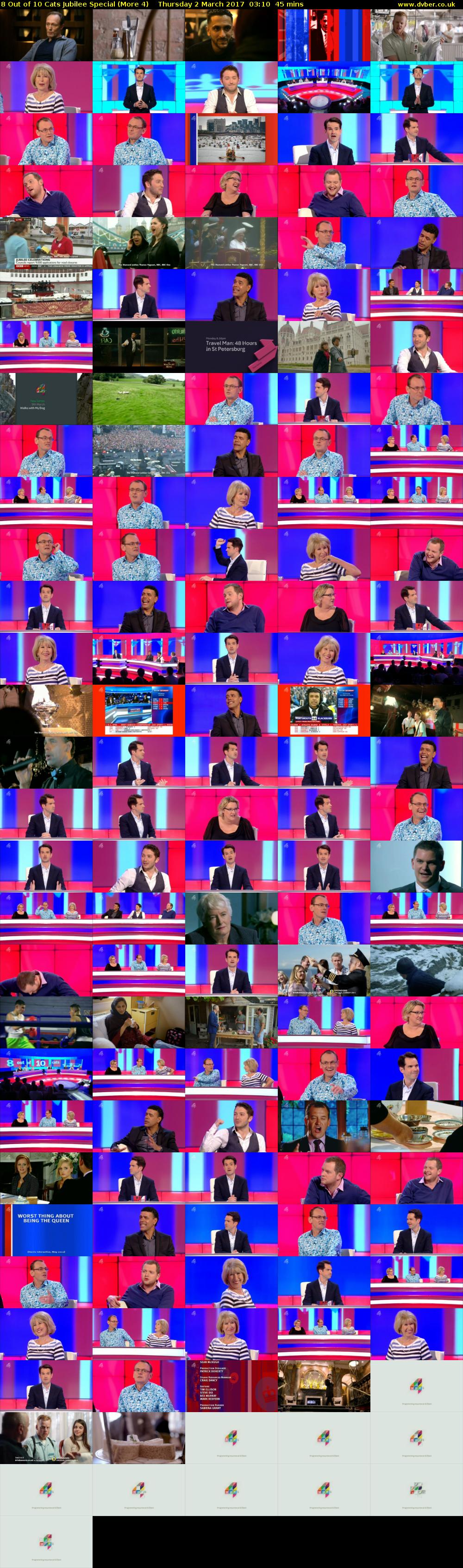 8 Out of 10 Cats Jubilee Special (More 4) Thursday 2 March 2017 03:10 - 03:55