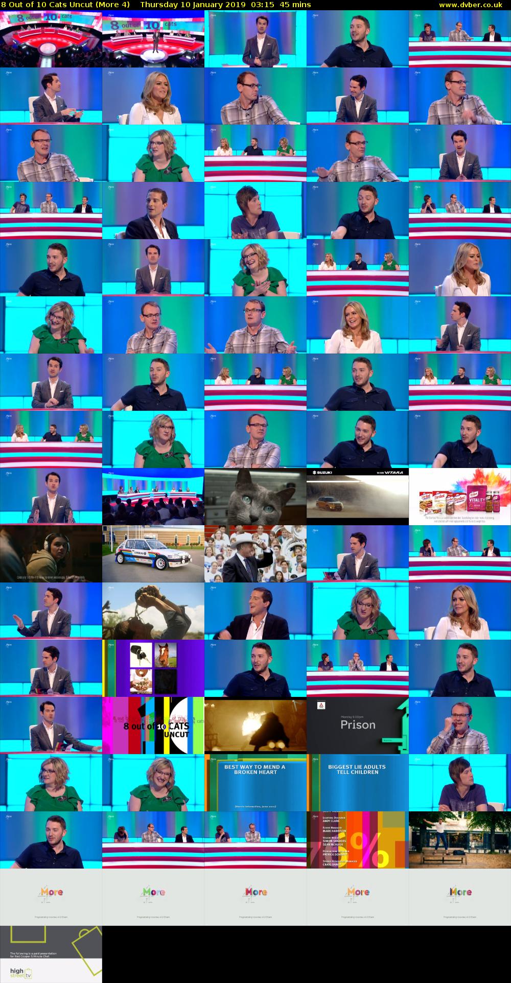 8 Out of 10 Cats Uncut (More 4) Thursday 10 January 2019 03:15 - 04:00