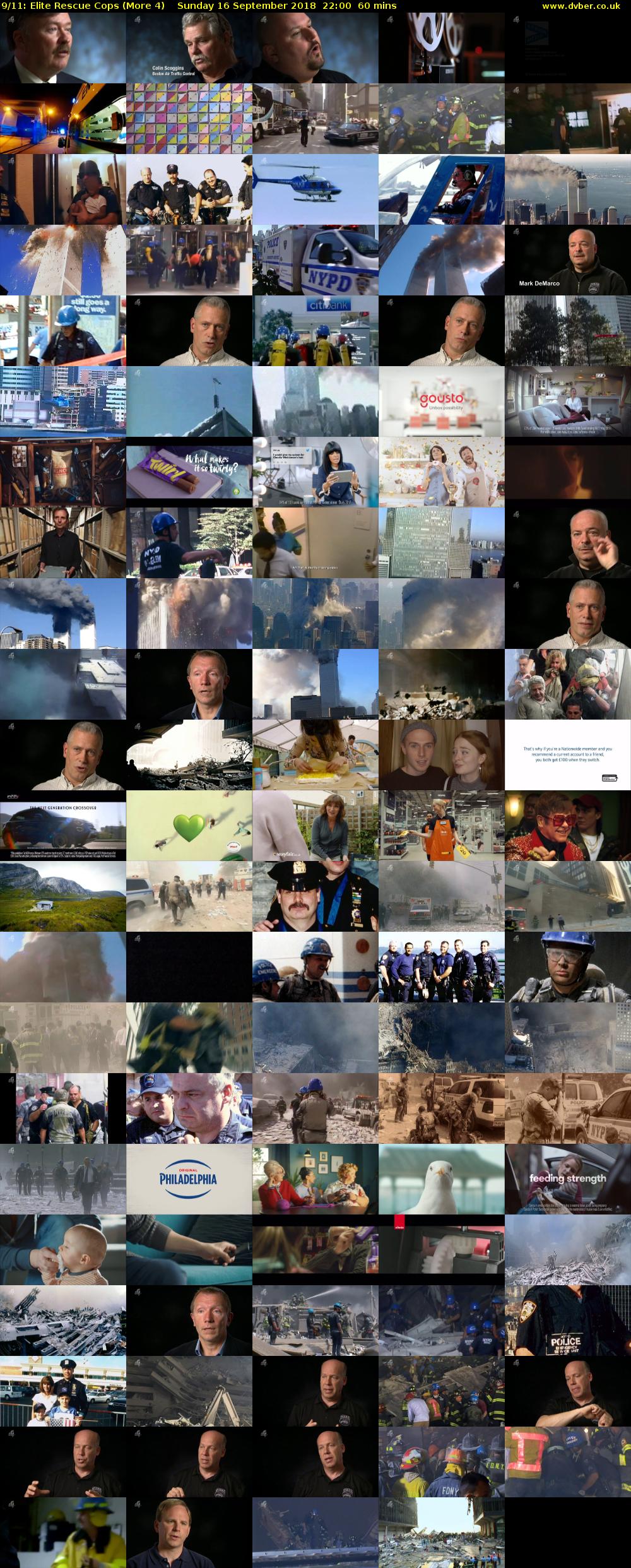 9/11: Elite Rescue Cops (More 4) Sunday 16 September 2018 22:00 - 23:00