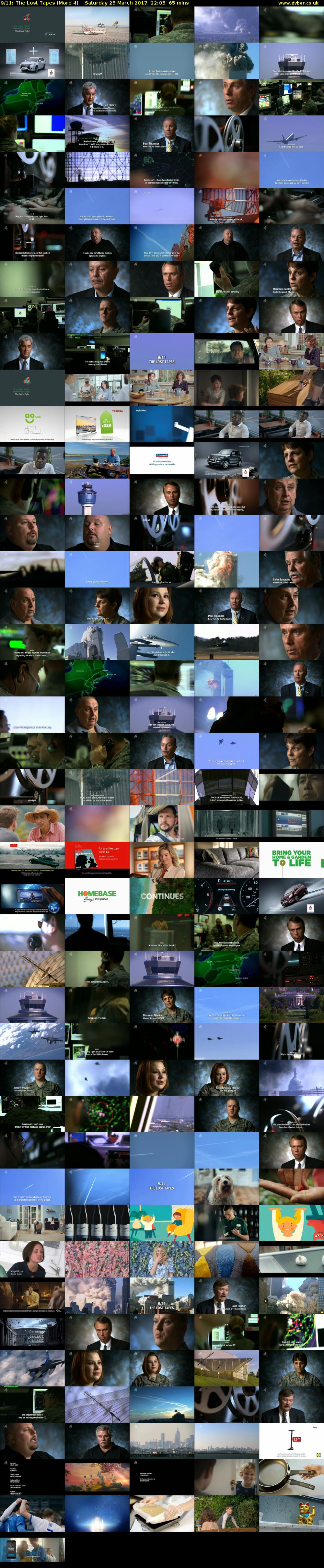 9/11: The Lost Tapes (More 4) Saturday 25 March 2017 22:05 - 23:10