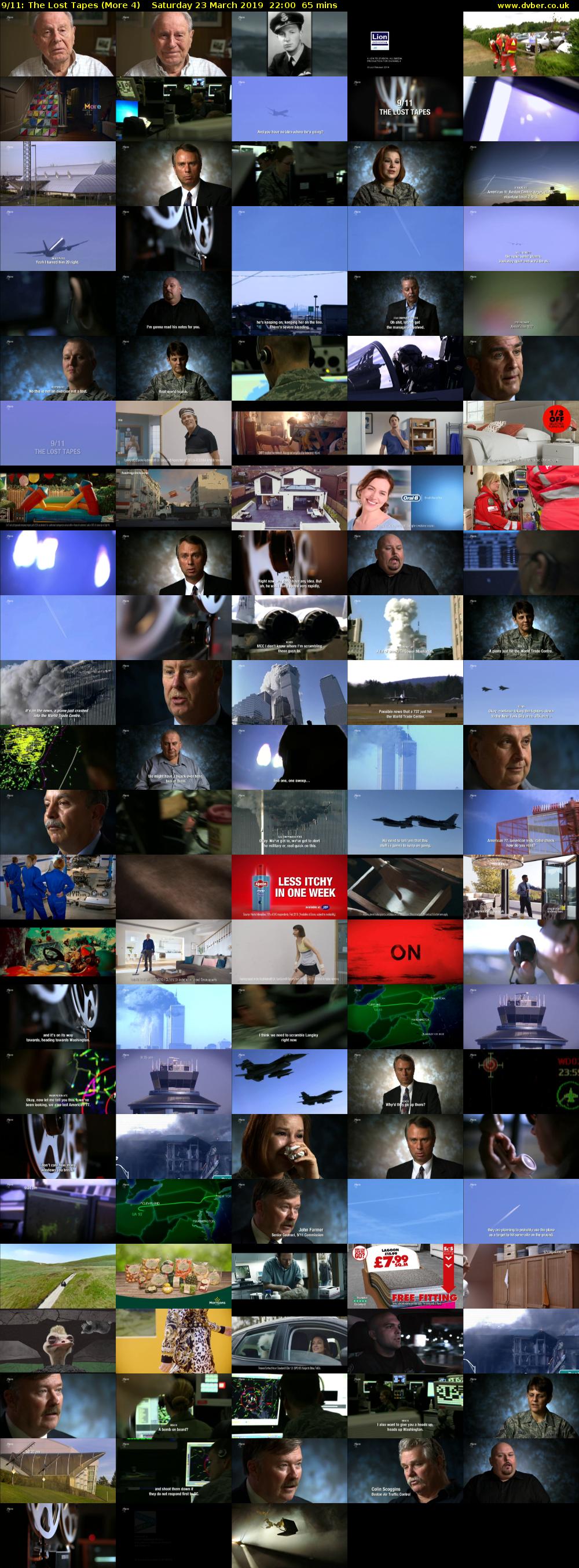 9/11: The Lost Tapes (More 4) Saturday 23 March 2019 22:00 - 23:05