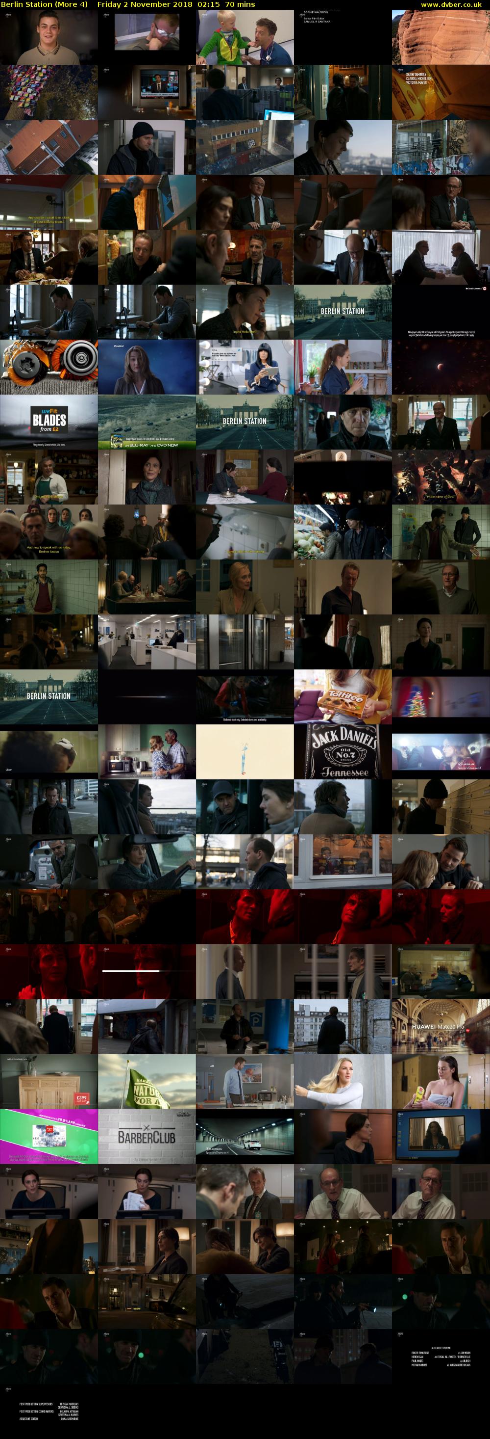 Berlin Station (More 4) Friday 2 November 2018 02:15 - 03:25