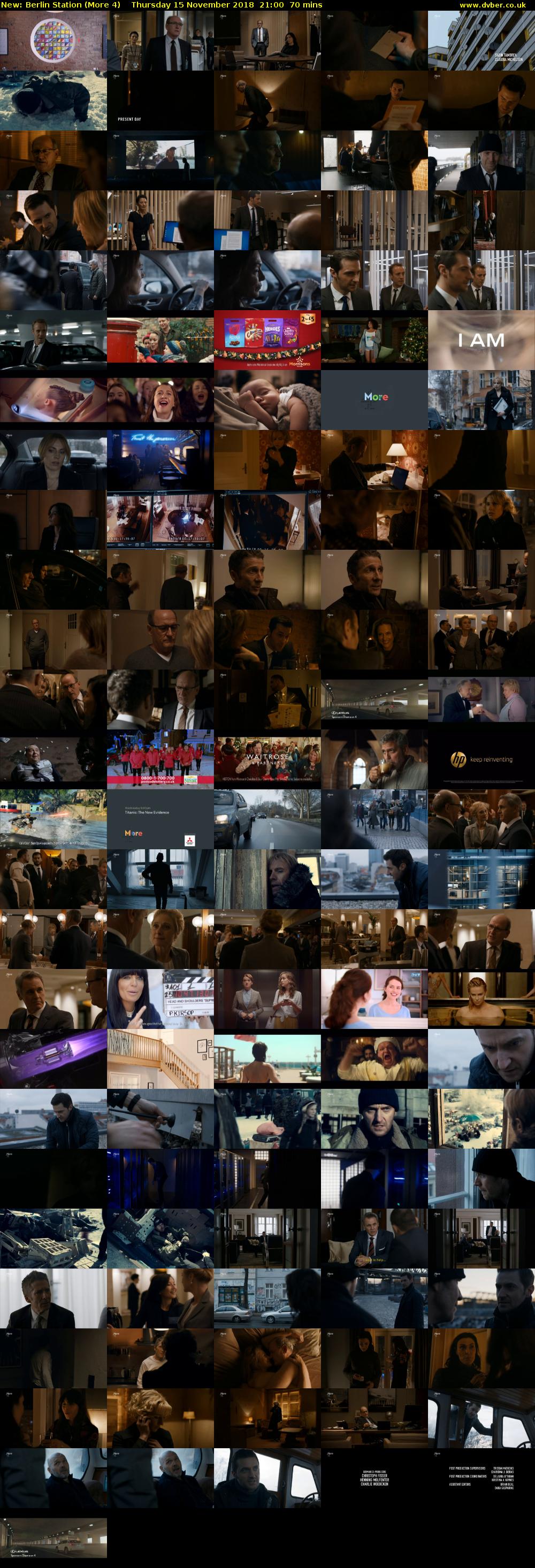 Berlin Station (More 4) Thursday 15 November 2018 21:00 - 22:10