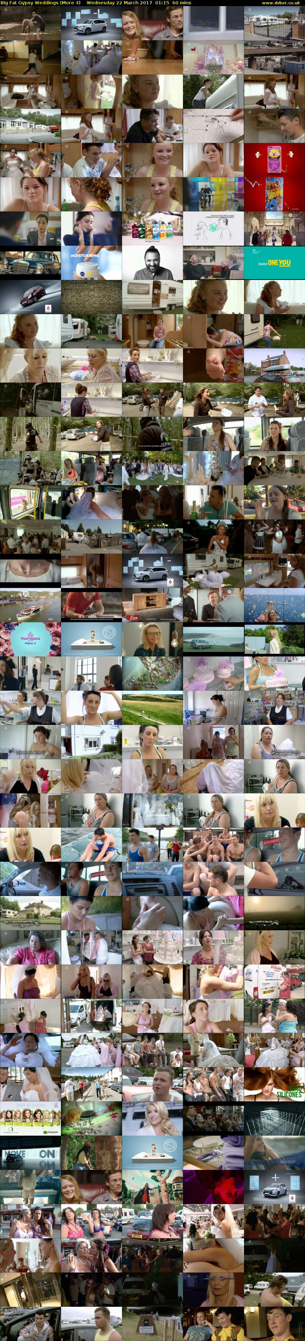 Big Fat Gypsy Weddings (More 4) Wednesday 22 March 2017 01:15 - 02:15