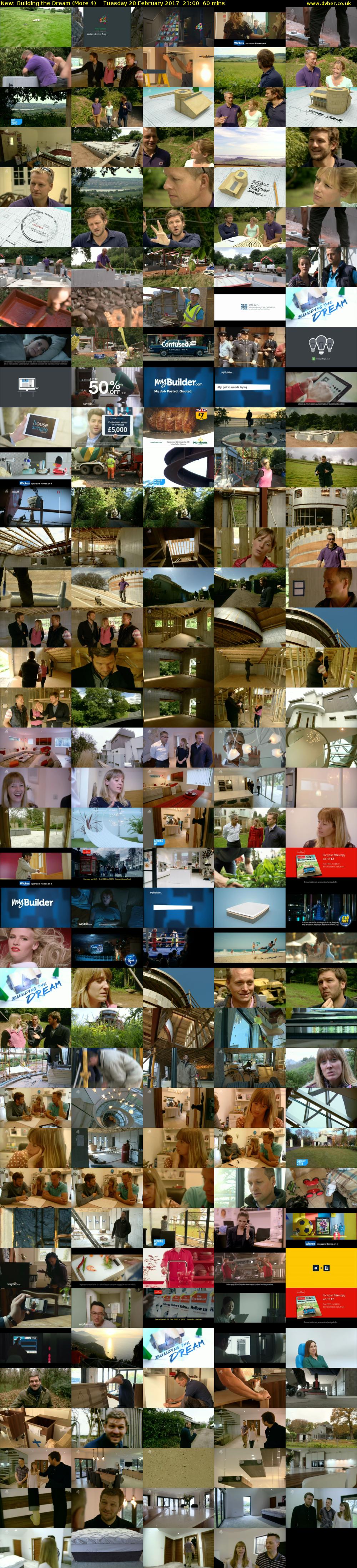 Building the Dream (More 4) Tuesday 28 February 2017 21:00 - 22:00