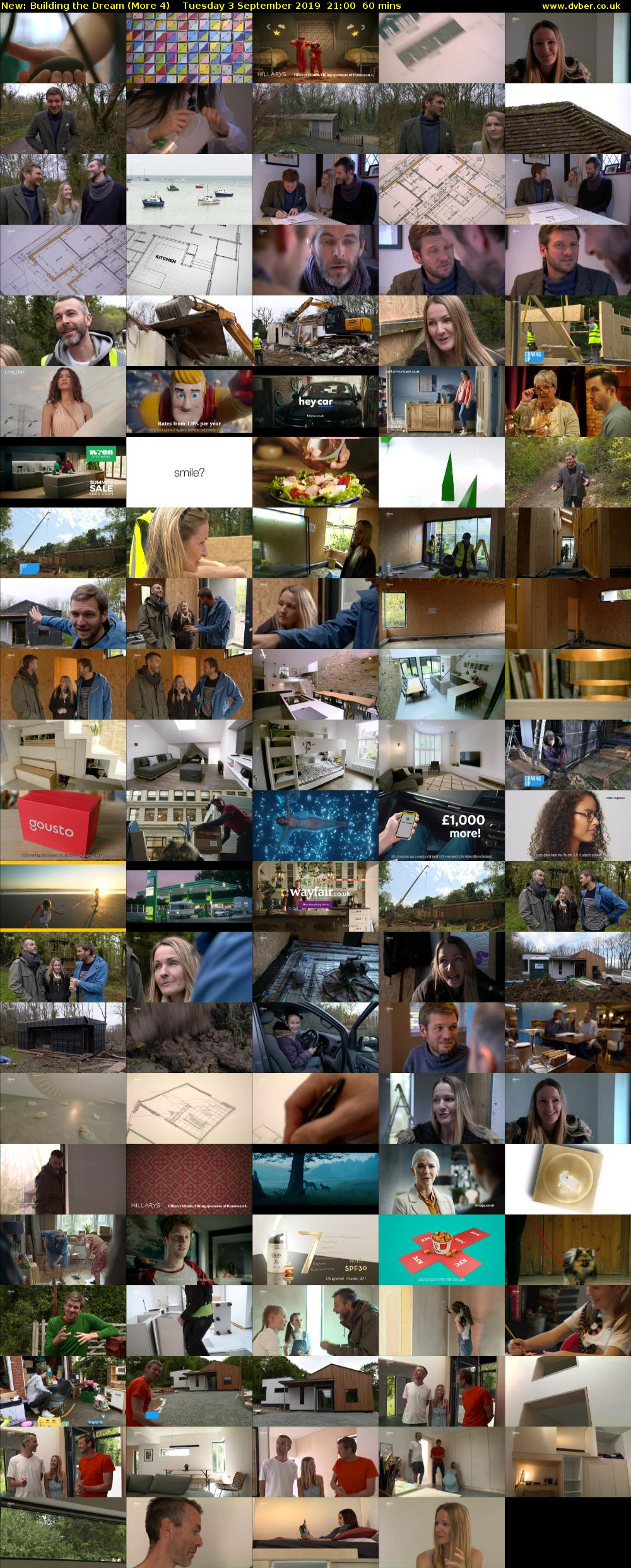 Building the Dream (More 4) Tuesday 3 September 2019 21:00 - 22:00