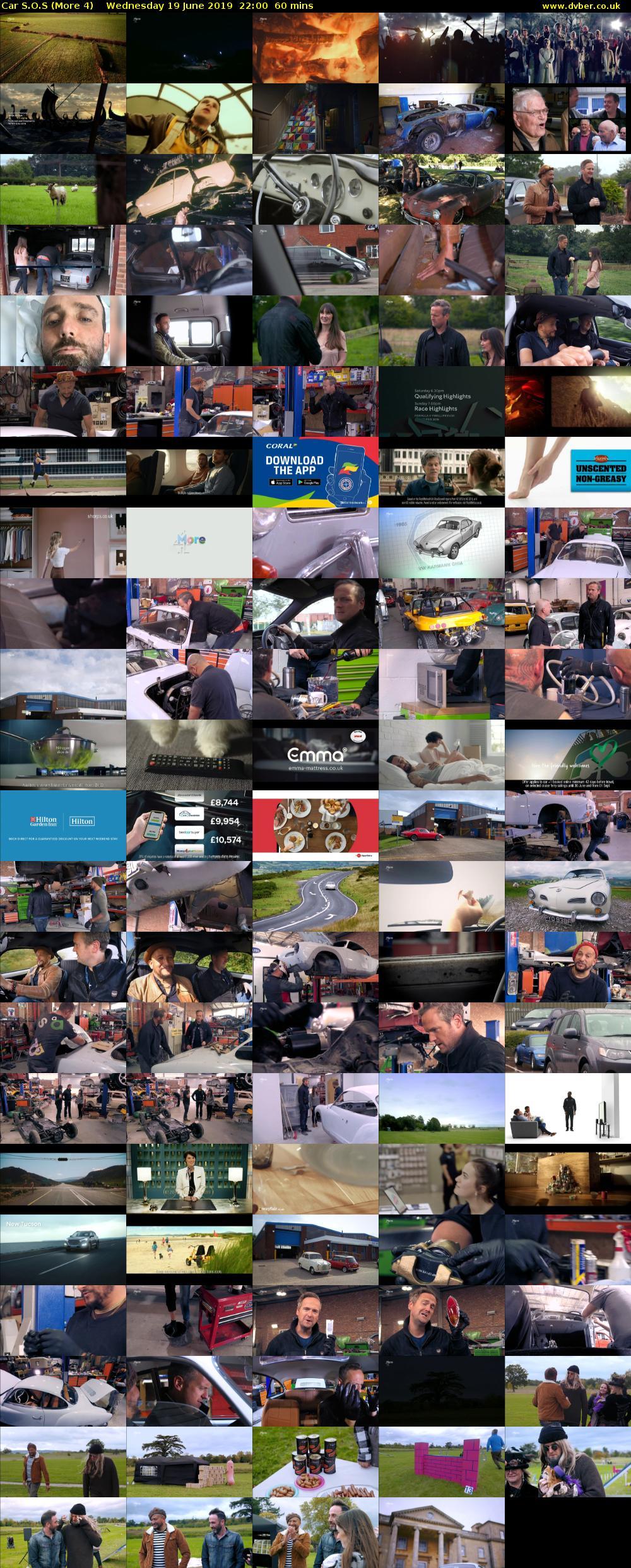 Car S.O.S (More 4) Wednesday 19 June 2019 22:00 - 23:00