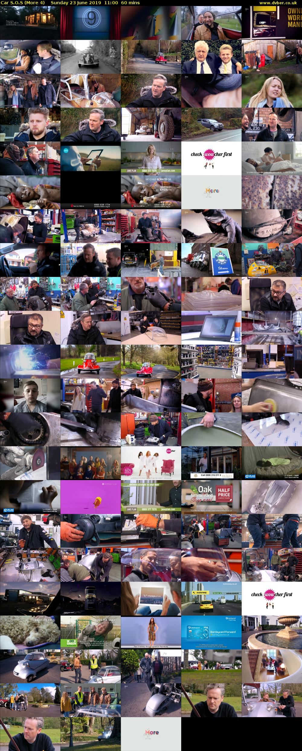 Car S.O.S (More 4) Sunday 23 June 2019 11:00 - 12:00