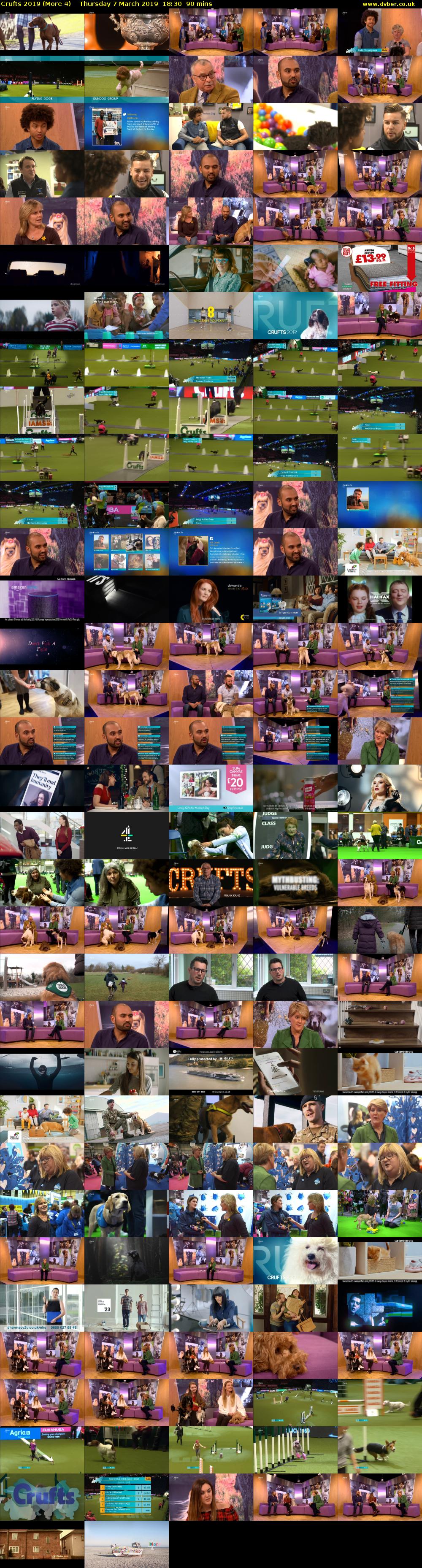 Crufts 2019 (More 4) Thursday 7 March 2019 18:30 - 20:00