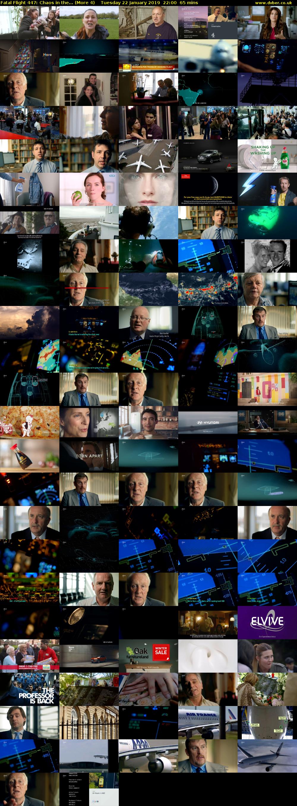 Fatal Flight 447: Chaos in the... (More 4) Tuesday 22 January 2019 22:00 - 23:05