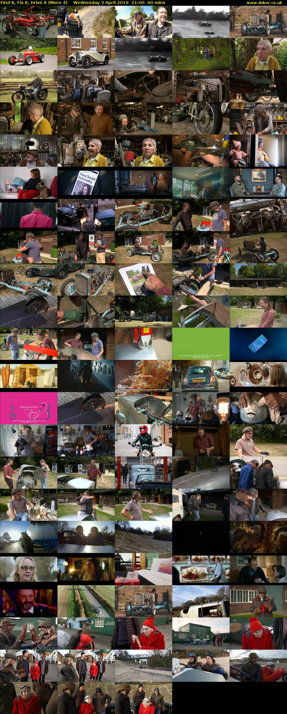 Find It, Fix It, Drive It (More 4) Wednesday 3 April 2019 21:00 - 22:00