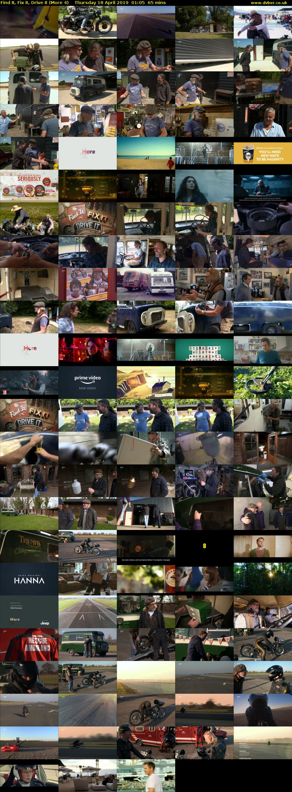 Find It, Fix It, Drive It (More 4) Thursday 18 April 2019 01:05 - 02:10