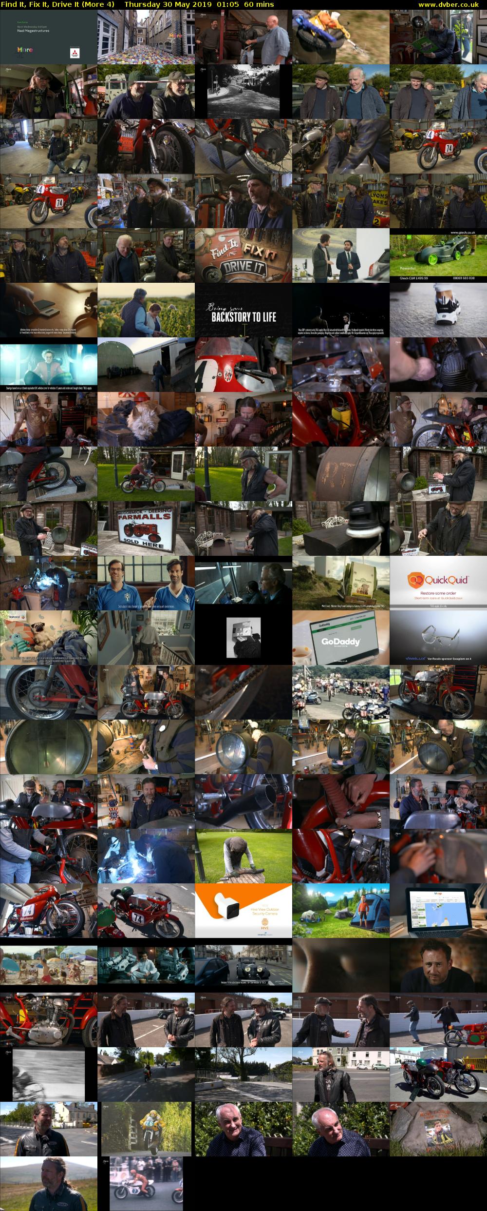 Find It, Fix It, Drive It (More 4) Thursday 30 May 2019 01:05 - 02:05
