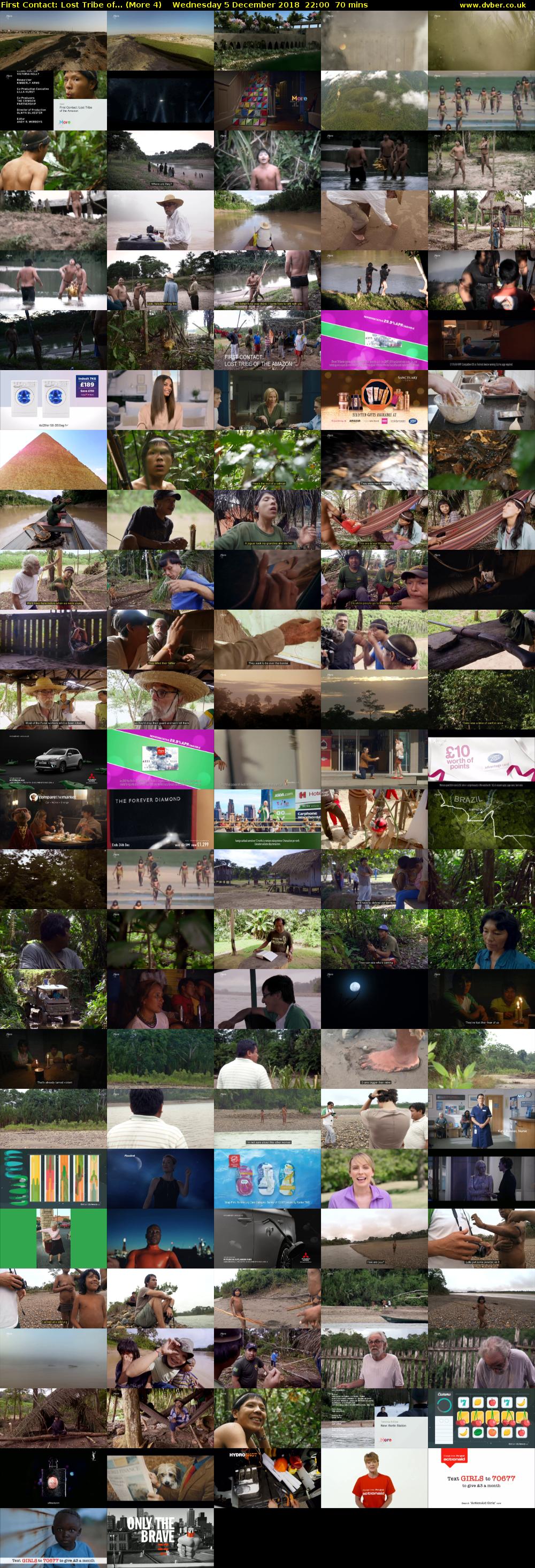 First Contact: Lost Tribe of... (More 4) Wednesday 5 December 2018 22:00 - 23:10