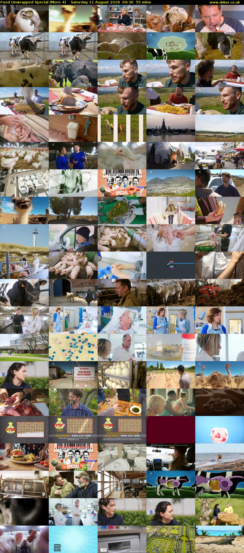 Food Unwrapped Special (More 4) Saturday 11 August 2018 09:30 - 10:25