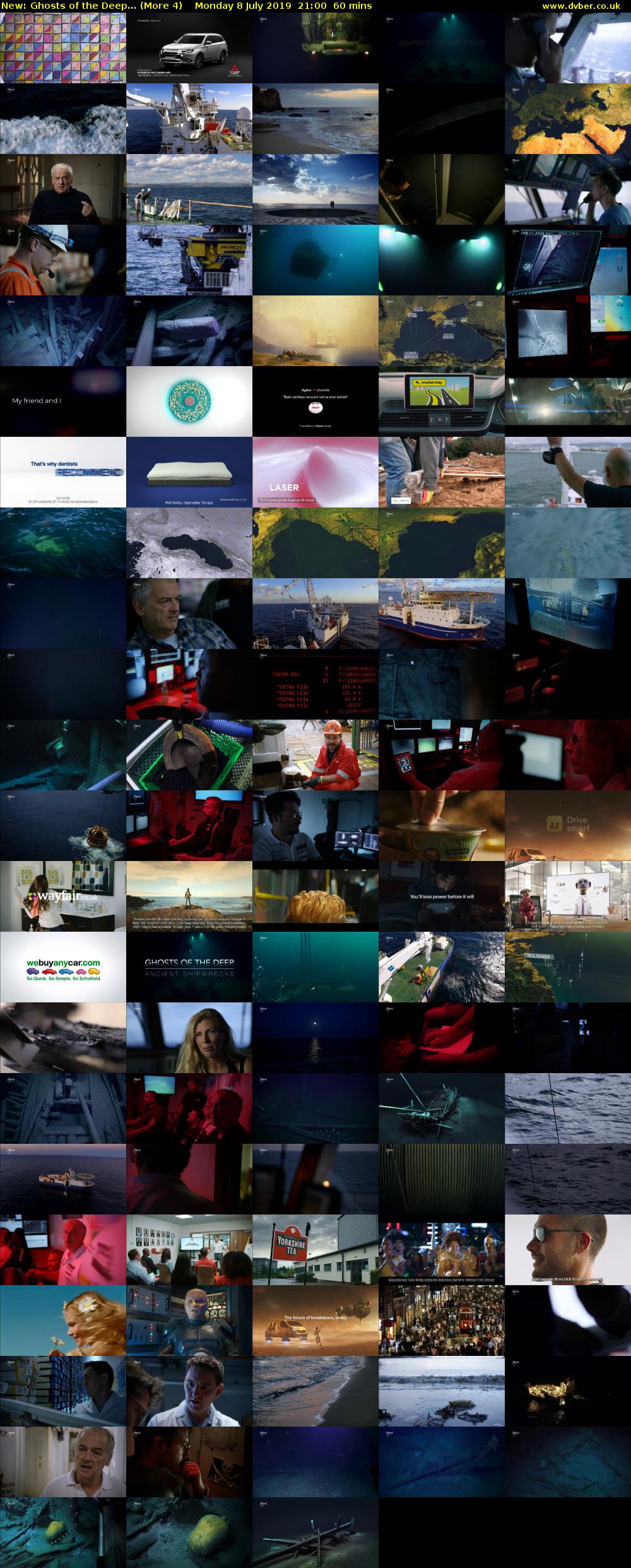 Ghosts of the Deep... (More 4) Monday 8 July 2019 21:00 - 22:00