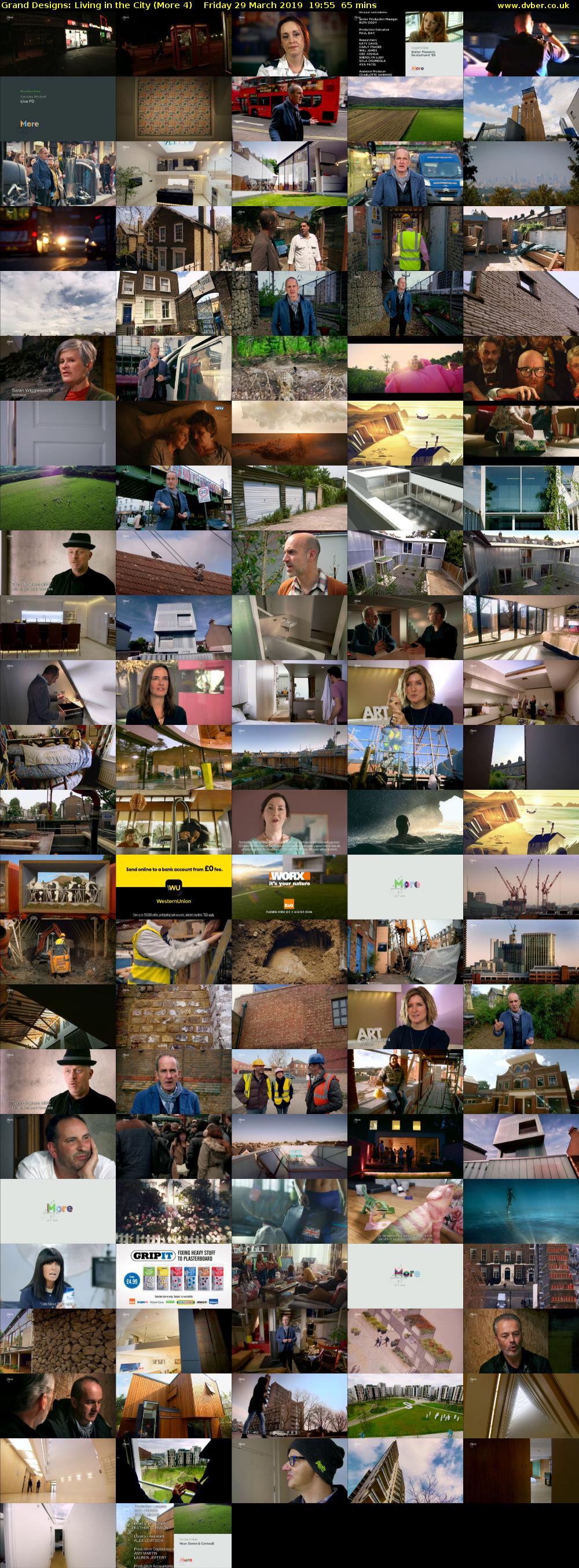 Grand Designs: Living in the City (More 4) Friday 29 March 2019 19:55 - 21:00