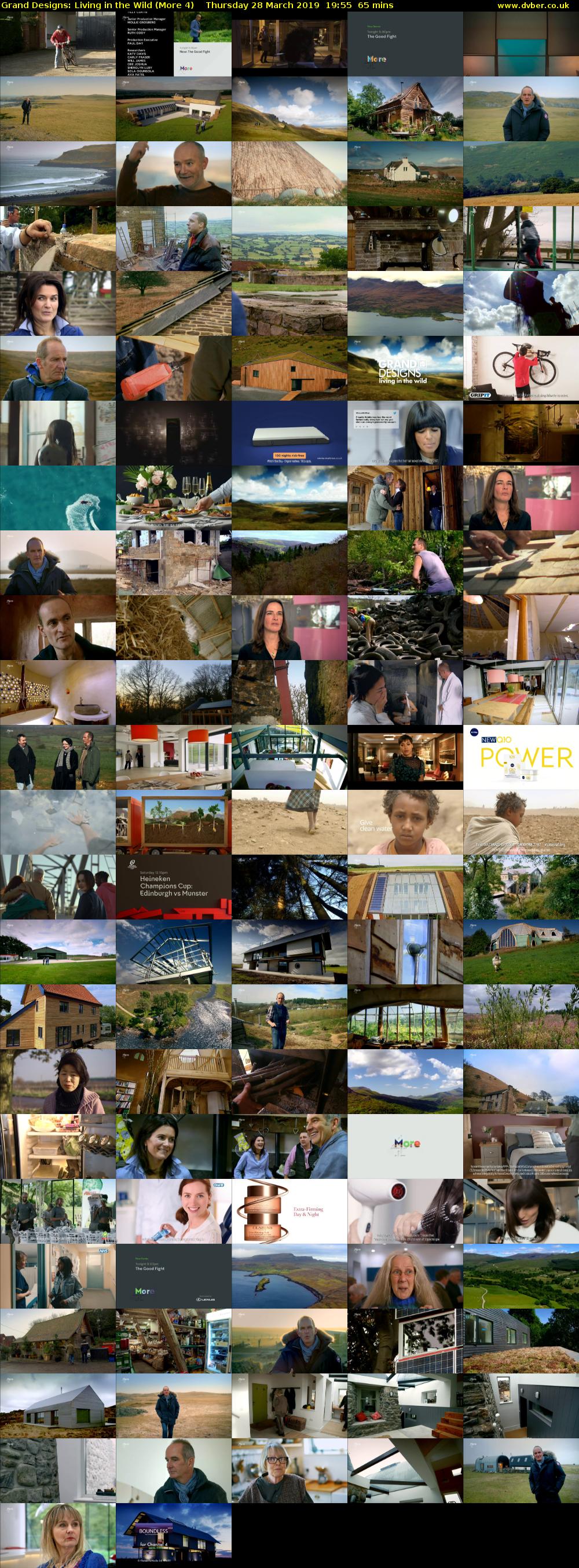 Grand Designs: Living in the Wild (More 4) Thursday 28 March 2019 19:55 - 21:00