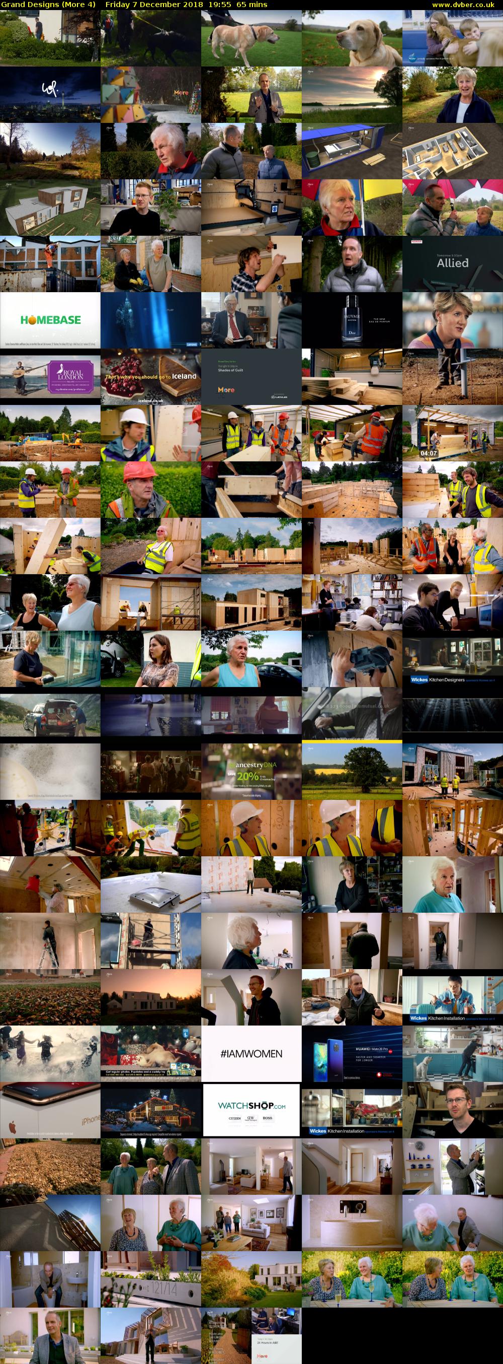 Grand Designs (More 4) Friday 7 December 2018 19:55 - 21:00